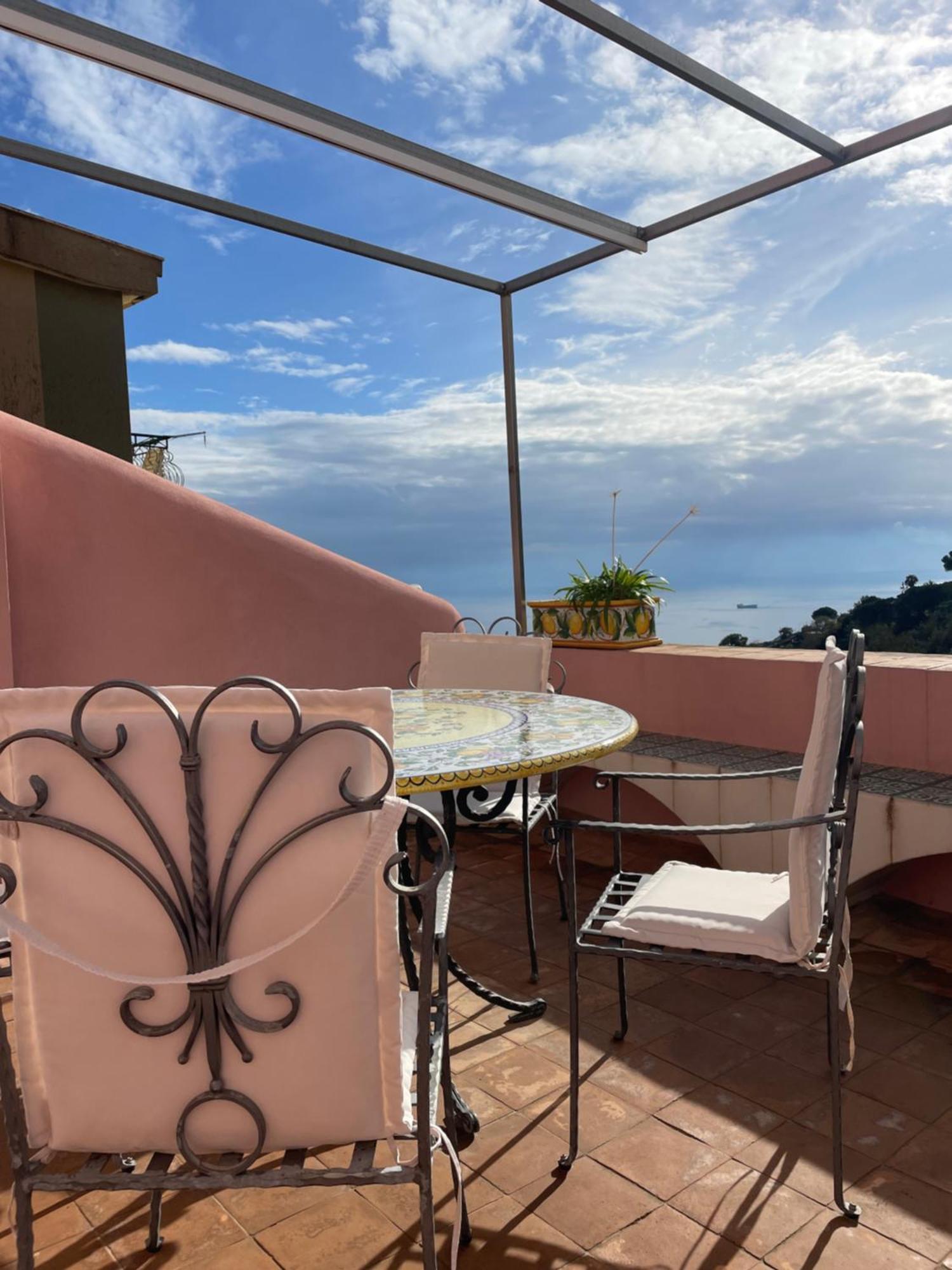 Casa Di Zia Rosaria Sea View Daire Vietri Dış mekan fotoğraf