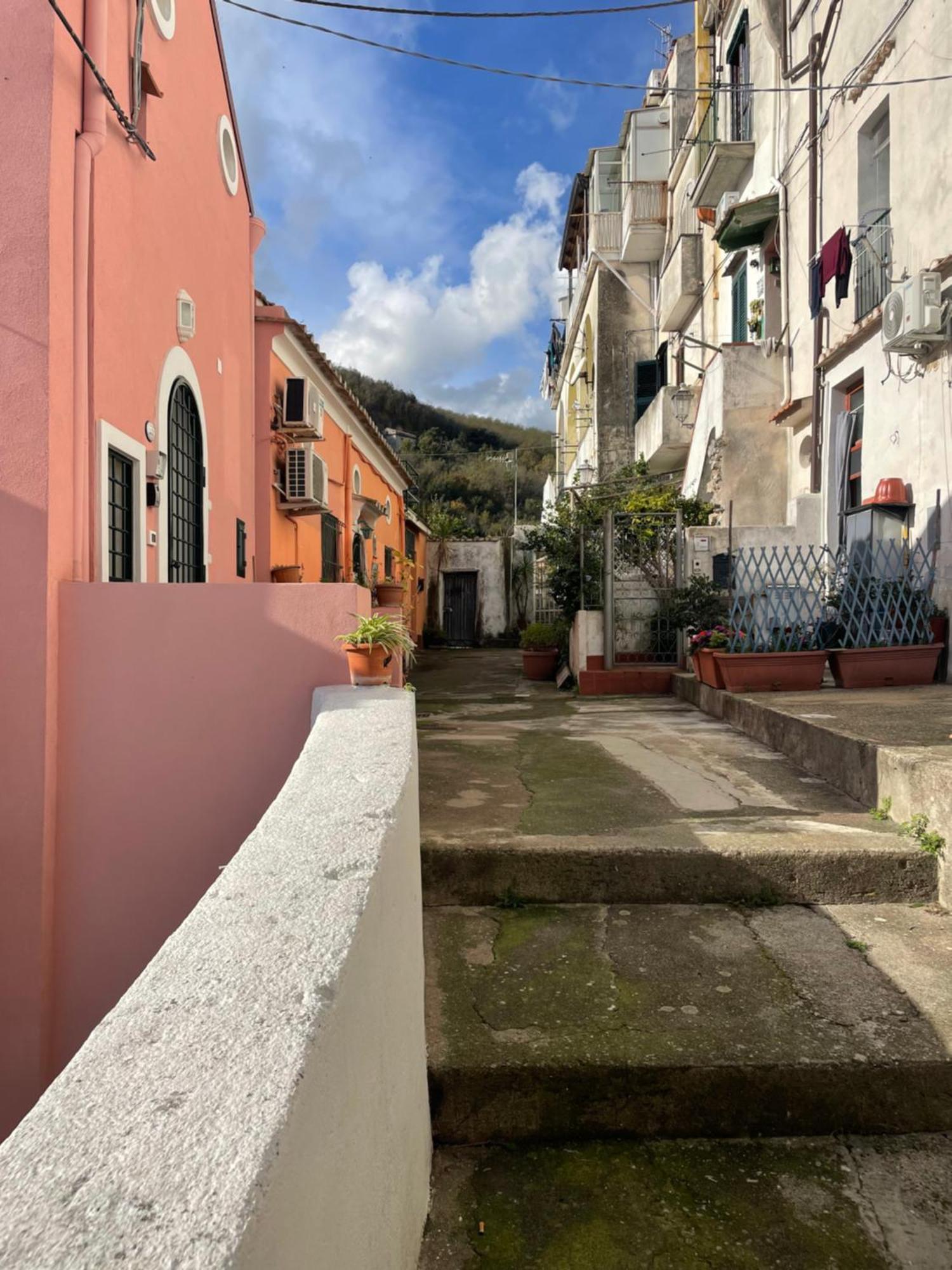 Casa Di Zia Rosaria Sea View Daire Vietri Dış mekan fotoğraf