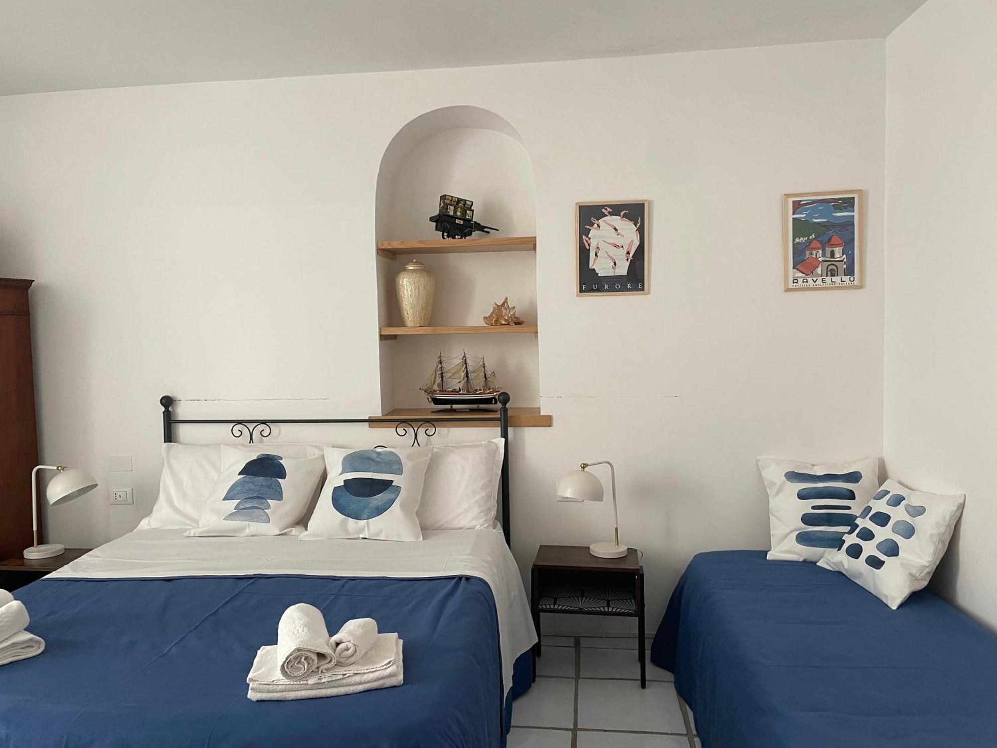 Casa Di Zia Rosaria Sea View Daire Vietri Dış mekan fotoğraf